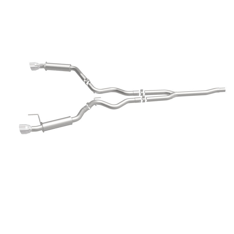 Magnaflow Cat-Back Exhaust 15-23 Ford Mustang 2.3L L4 Competition SS Dual Split Rear 4.5in Black Tips - OneFastShop