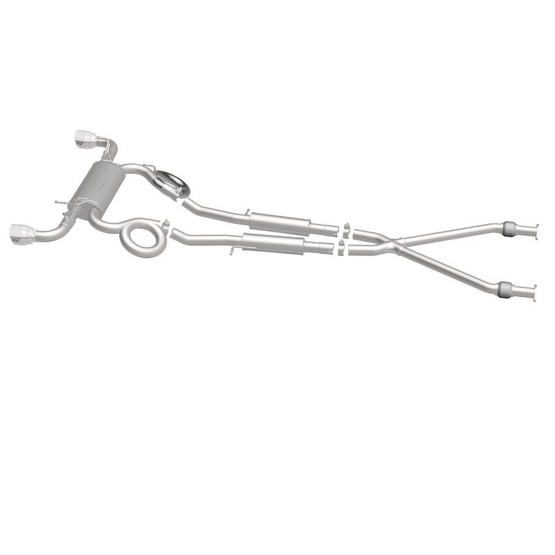 Magnaflow Cat-Back Exhaust 09-17 Nissan 370Z V6 3.7L Street Series SS 2.25in Dual Split Rear Exit - OneFastShop