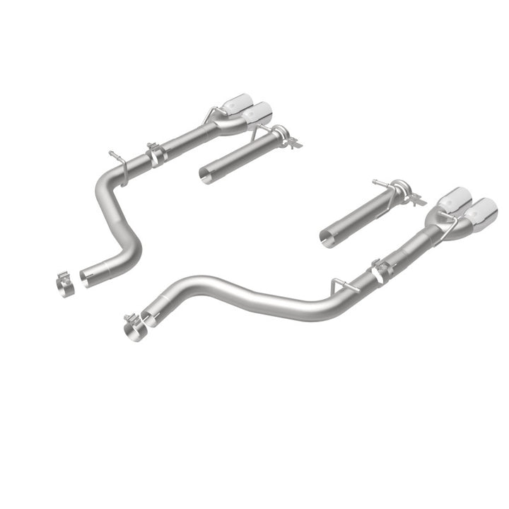 MagnaFlow Axle-Back – SS 2.5 in. Quad Split Rear 3.5 in. Tip for 2015 Dodge Challenger R/T 5.7L