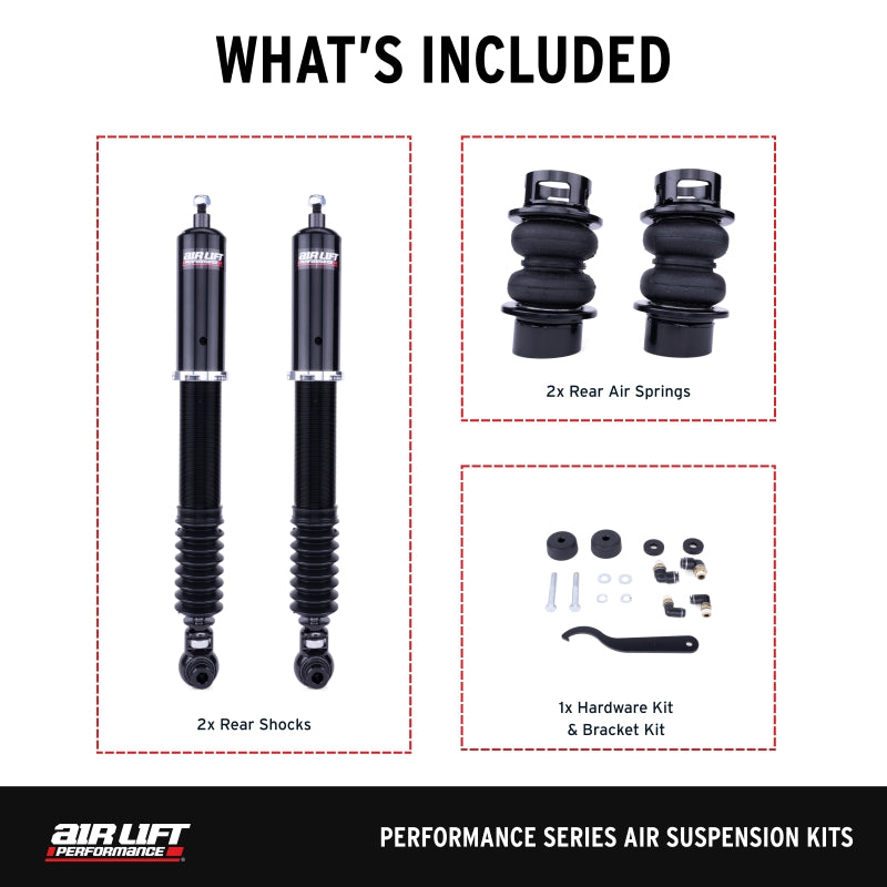 Air Lift Performance Rear Air Suspension Kit - BMW F2x/F3x 2012-2021, image 3