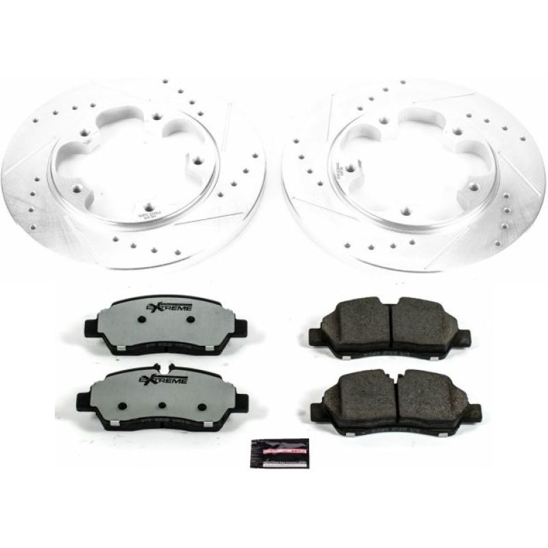PowerStop Z36 Truck & Tow Rear Brake Kit - Ford Transit 2015-2019