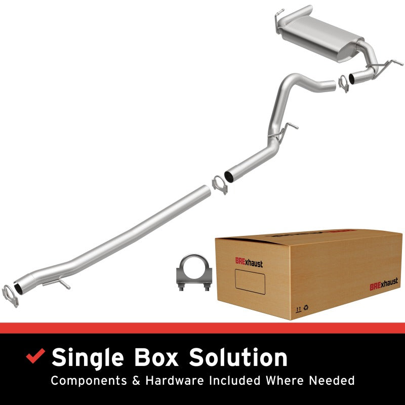 MagnaFlow BRExhaust Direct-Fit Cat-Back Exhaust - Jeep Wrangler JK 2012-2018