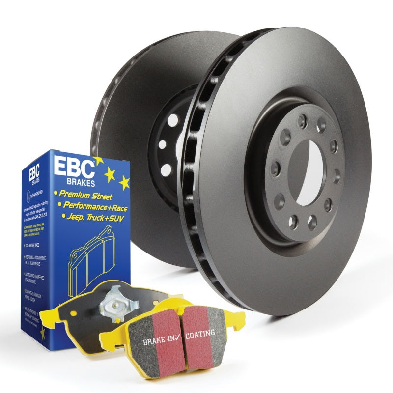 EBC S13 Brake Pad and Rotor Kit for 2002-2006 Acura RSX and 2006-2015 Honda Civic Models