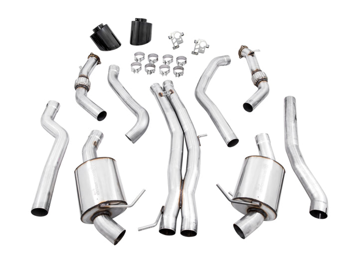 AWE Tuning Audi B9.5 RS 5 Coupe Touring Exhaust Diamond Black Tips