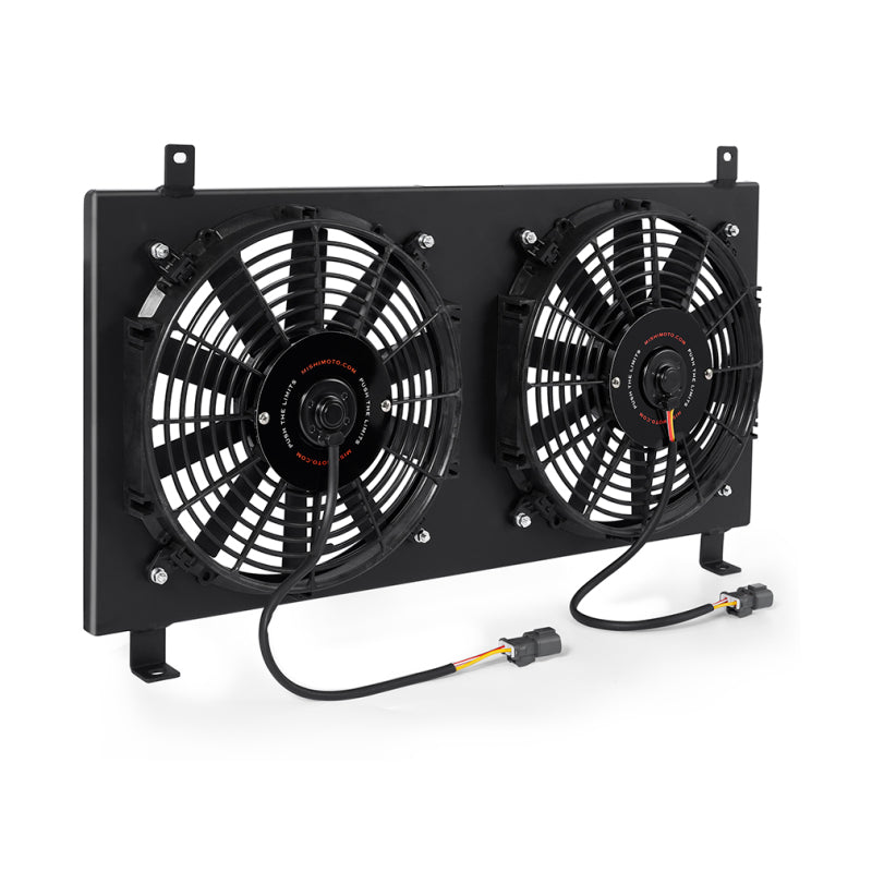 Mishimoto Aluminum Fan Shroud for Acura RSX - Black (02-06)