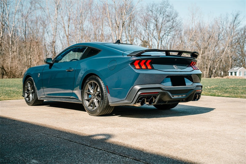 Corsa 24+ 3in Dual Rear Axle-Back Exhaust for 2024–2025 Ford Mustang Dark Horse 5.0L with Twin 4.5in Black PVD Slash Tips - OneFastShop