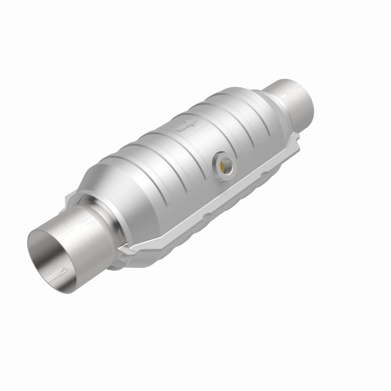 Magnaflow Universal Catalytic Converter 2in Center/Center Round 11in Body - Fits Acura CL, Honda Accord, Ford Explorer, and More
