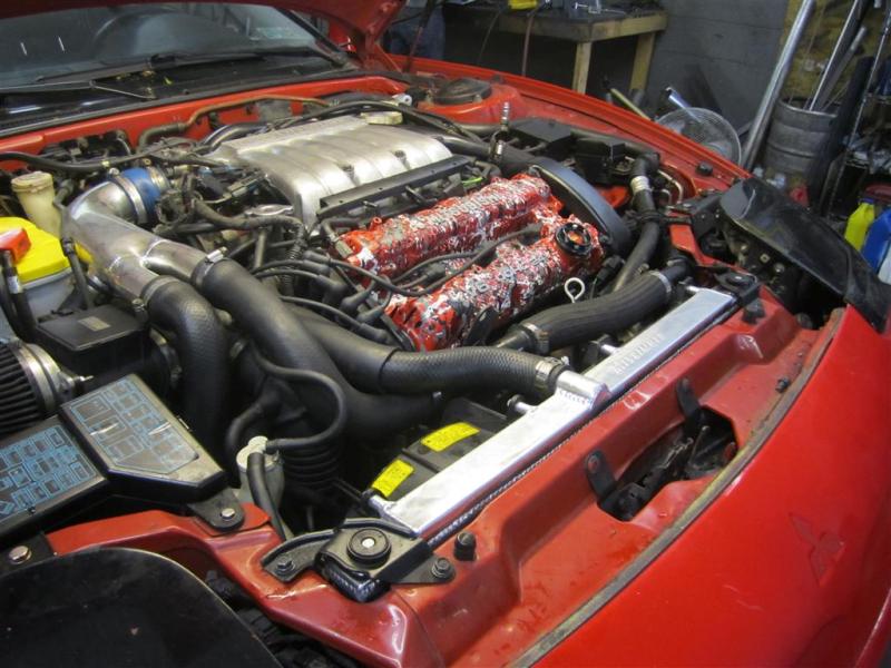 Mishimoto Aluminum Radiator for Mitsubishi 3000GT Turbo Manual - 91-99