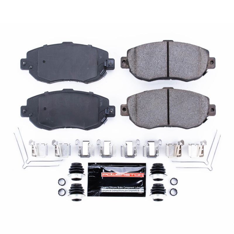 PowerStop Front Z23 Evolution Sport Brake Pads w/Hardware for 93-05 Lexus GS300 - OneFastShop