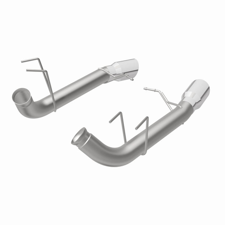 Magnaflow Dual Split Rear Exit Stainless Axle-Back Cat Back Exhaust Competition for 2013-2014 Ford Mustang GT Boss 302 - OneFastShop