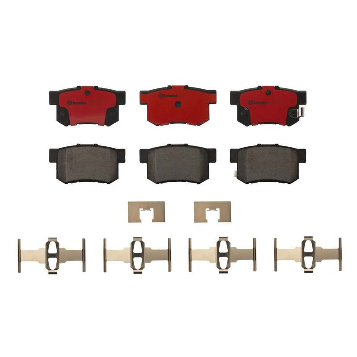 Brembo OE Prime Ceramic Rear Brake Pad Set - Honda Accord / Civic / Acura RSX 1987-2022