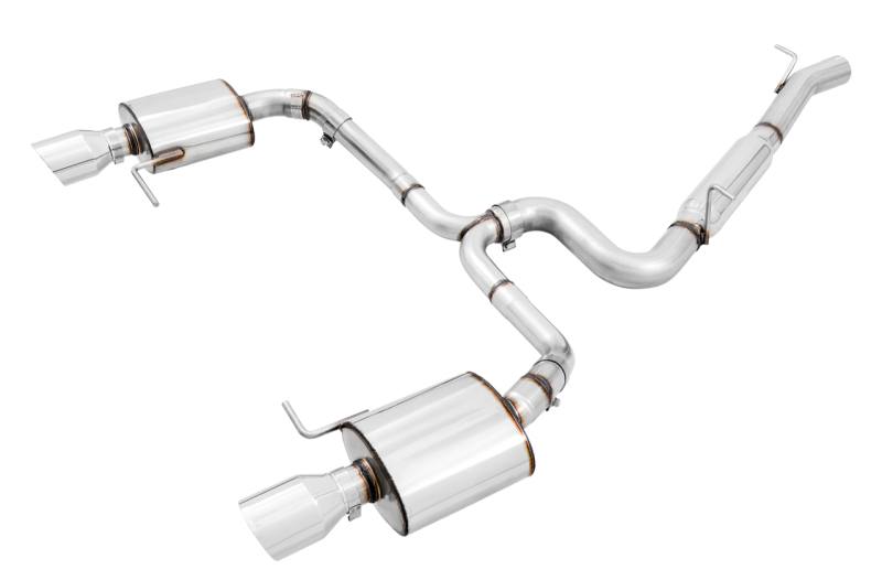 AWE Tuning VW MK7 Golf Alltrack/Sportwagen 4Motion Touring Edition Exhaust - Polished Silver Tips.