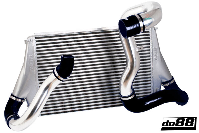 do88 BigPack Intercooler Kit - Saab 9-3 2.8T V6 (B285) 2006-2011 - Black Hoses