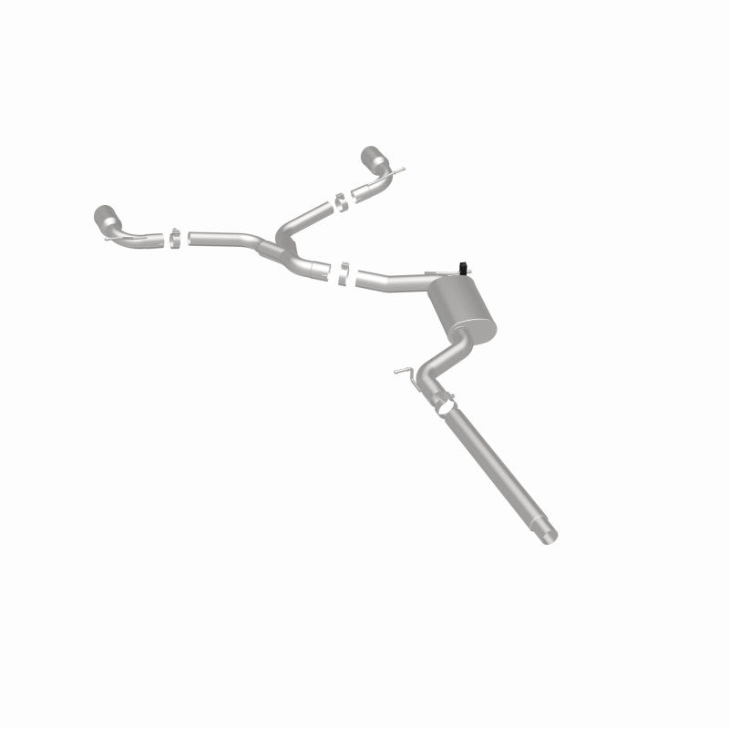 Magnaflow Cat-Back Dual Split Rear Exit Exhaust 4in Tips 2015-2018 VW GTI 2.0L Turbo - OneFastShop