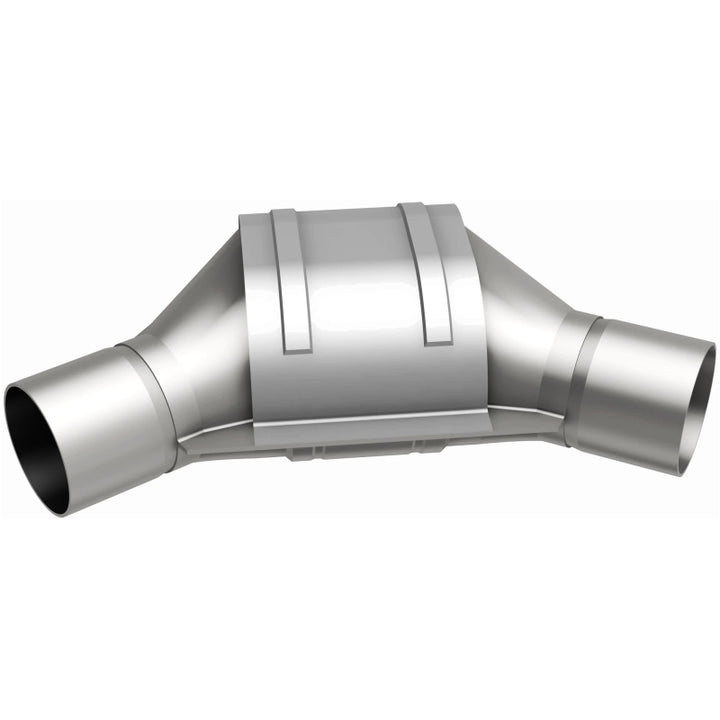 MagnaFlow Universal Catalytic Converter 2.25 Angled In/Out - Ford Expedition F-150, Mercedes-Benz ML430, Saab 9-5 - OneFastShop
