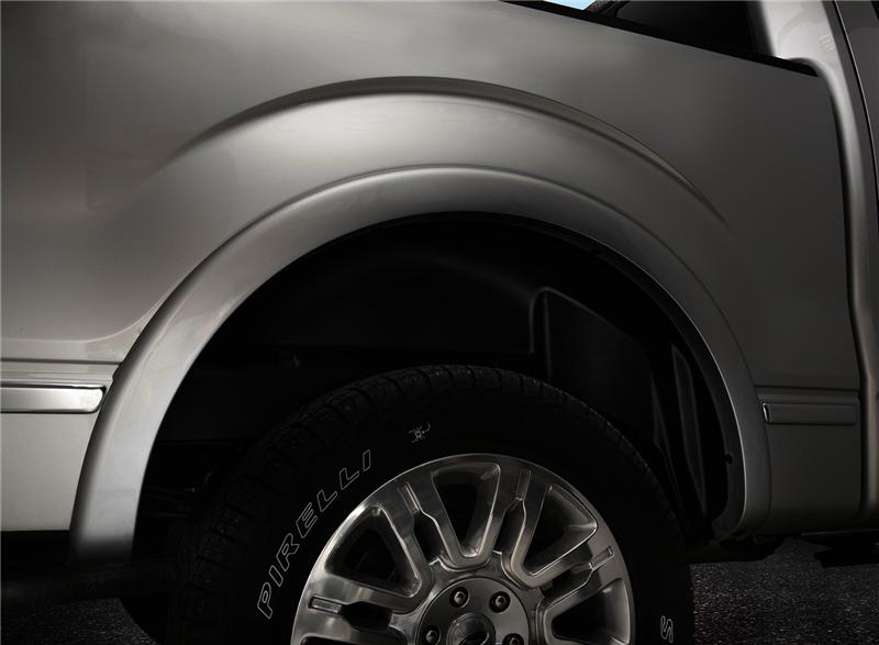 Husky Liners Rear Wheel Well Guards, Black - Ford F-150 2006-2014 (Pair)