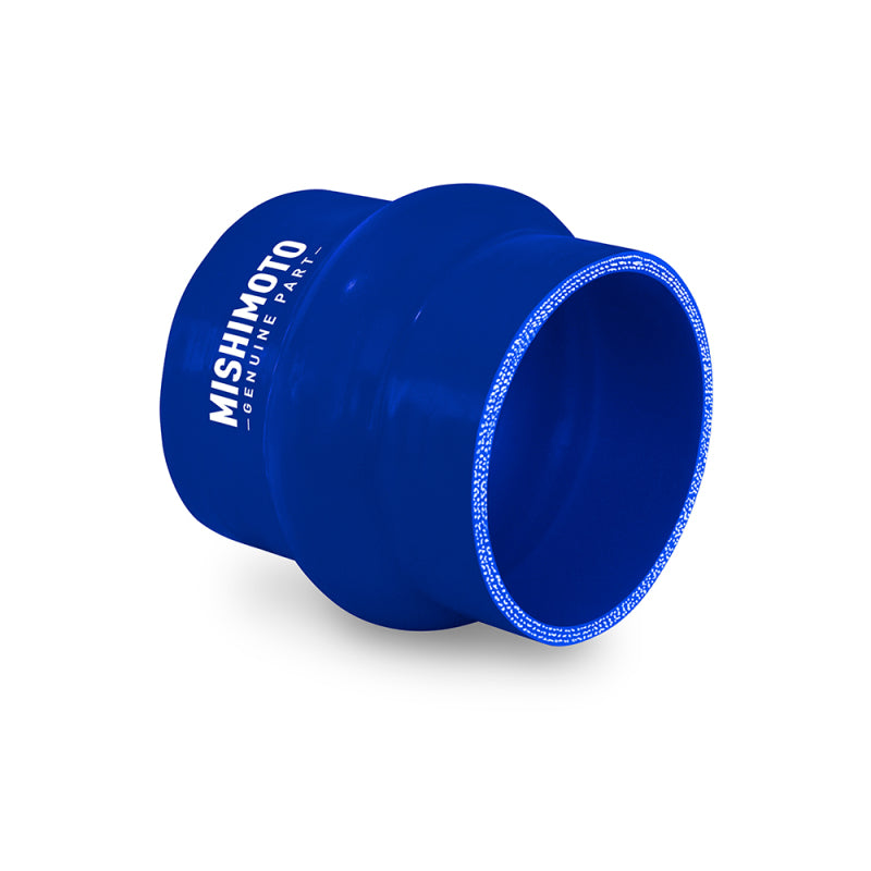 Mishimoto 2.75 Inch Silicone Hump Hose Coupler Blue - OneFastShop