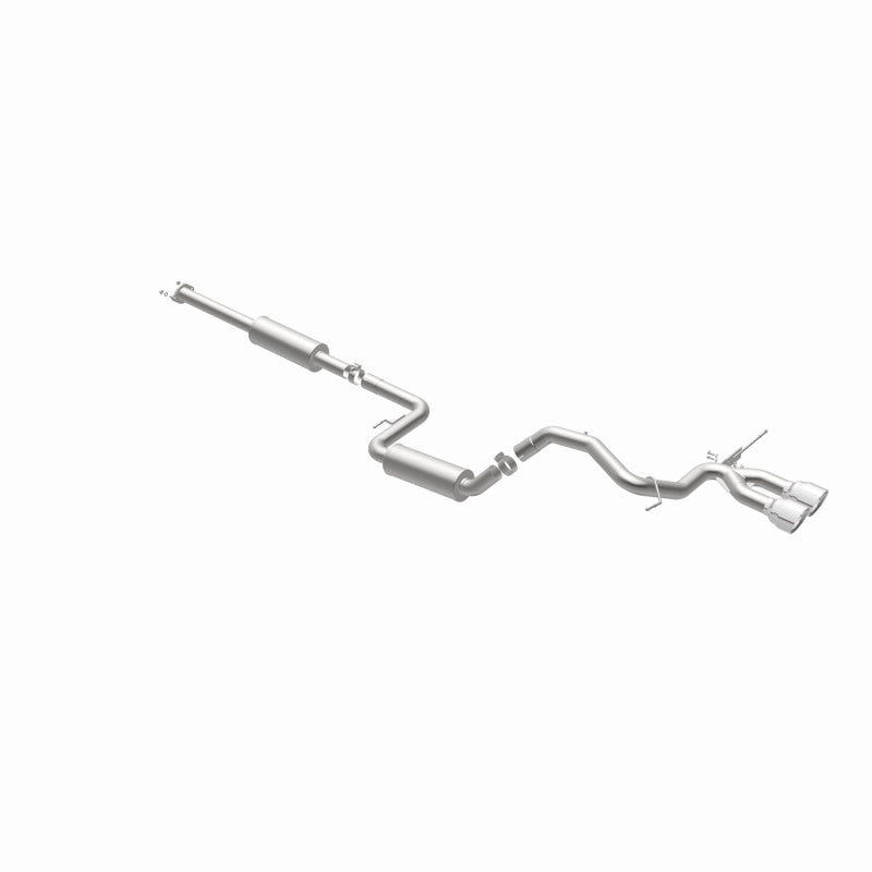 Magnaflow Cat Back Performance Exhaust for 13-18 Ford Focus 2.0L ST Dual Center Rear Exit Stainless - OneFastShop