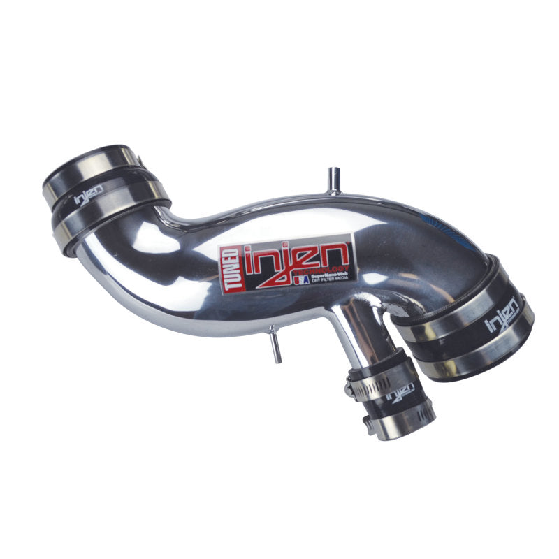Injen Cast Aluminum Intake System with Full Intercooler Piping for 03-06 Mitsubishi Lancer Evo 8/9/MR Polished Short Ram Int - OneFastShop