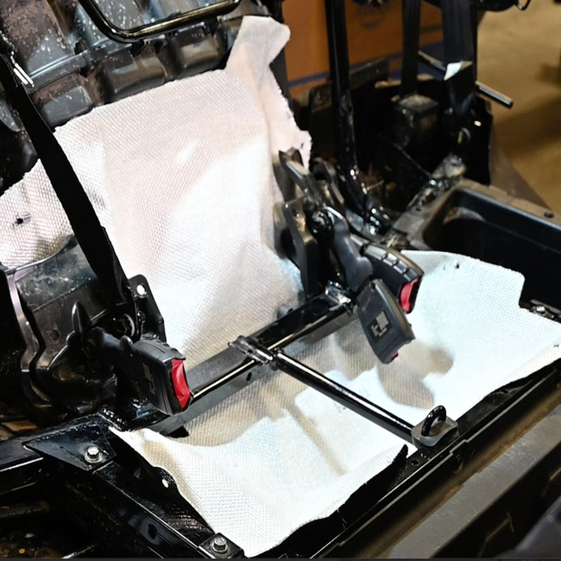 DEI Under Seat Heat Shield Kit for 22-24 Honda Pioneer 1000-3/1000-5/1000-6 Non CA Models