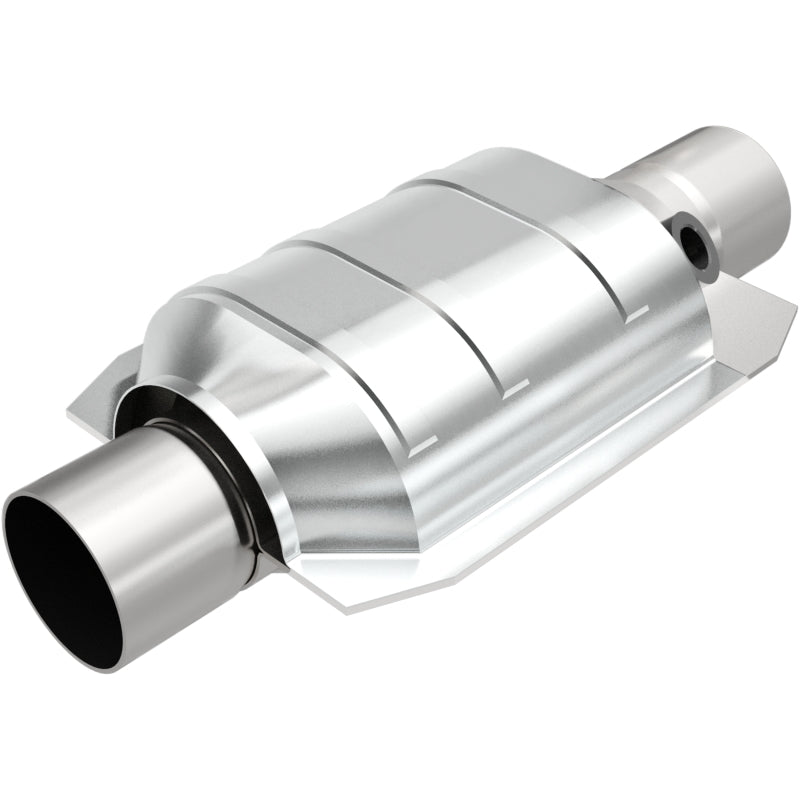 Magnaflow Universal 2.25 Inch Catalytic Converter With Single O2 Boss For 1995 Nissan 200SX And 1993-1995 Toyota Supra
