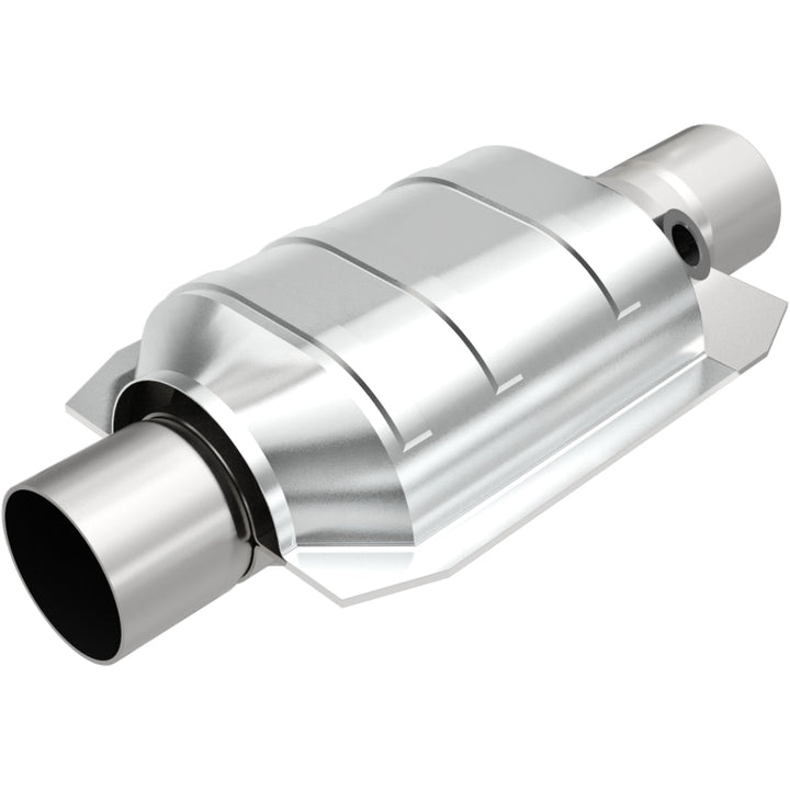 Magnaflow Universal 2.25 Inch Catalytic Converter With Single O2 Boss For 1995 Nissan 200SX And 1993-1995 Toyota Supra