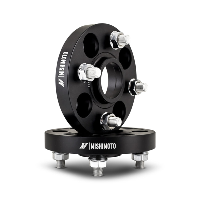 Mishimoto 4x100 Wheel Spacers – 56.1mm Hub Bore – 30mm Thickness – M12 – Black - OneFastShop