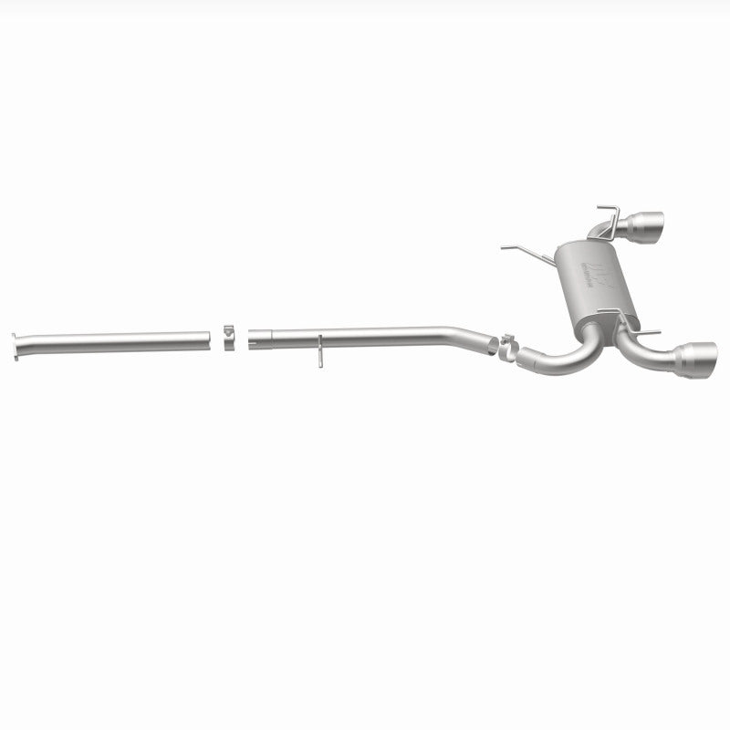 MagnaFlow Cat-Back 03-09 Nissan 350Z Street SS 2.5 Inch Dual Split Rear Exit Polished 4.5 Inch Tips