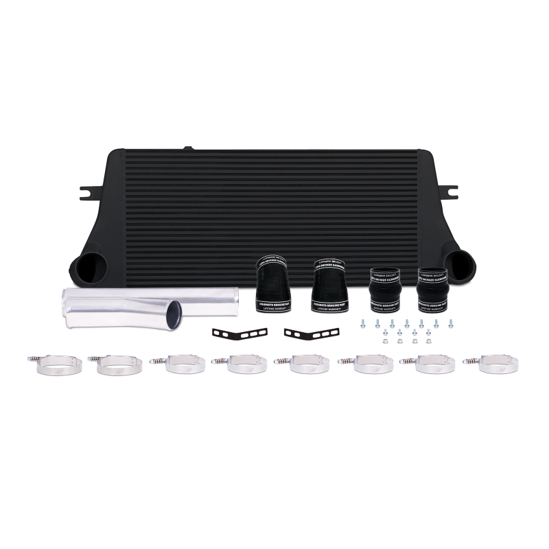 Mishimoto Intercooler Kit with Pipes (Black) - Dodge Ram 2500 5.9L Cummins 1994-2002