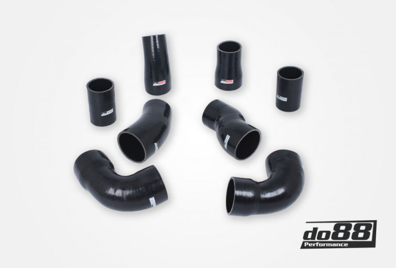 do88 Intercooler Pressure Hose Kit - Audi RS6 (C5) 2002-2004 - Black