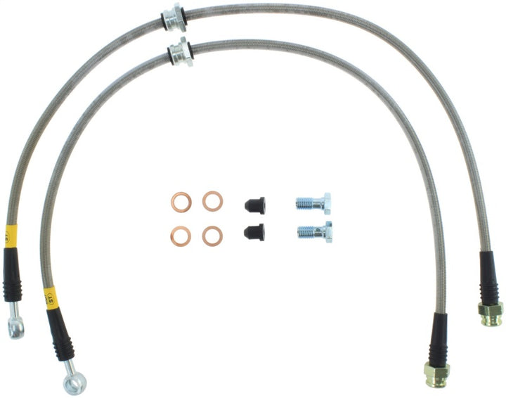 Stoptech Front Stainless Steel Brake Line Kit for 2015 VW Golf MK7 - OneFastShop