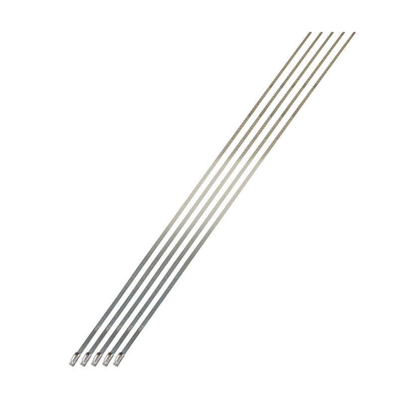 DEI Stainless Steel Locking Tie 14in - 5 Per Pack