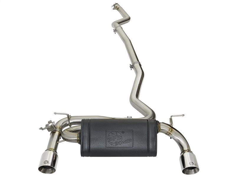 aFe POWER MACH Force-Xp Cat-Back Exhaust System for 16-17 BMW 340i/340ix 3.0L 304 Stainless Steel
