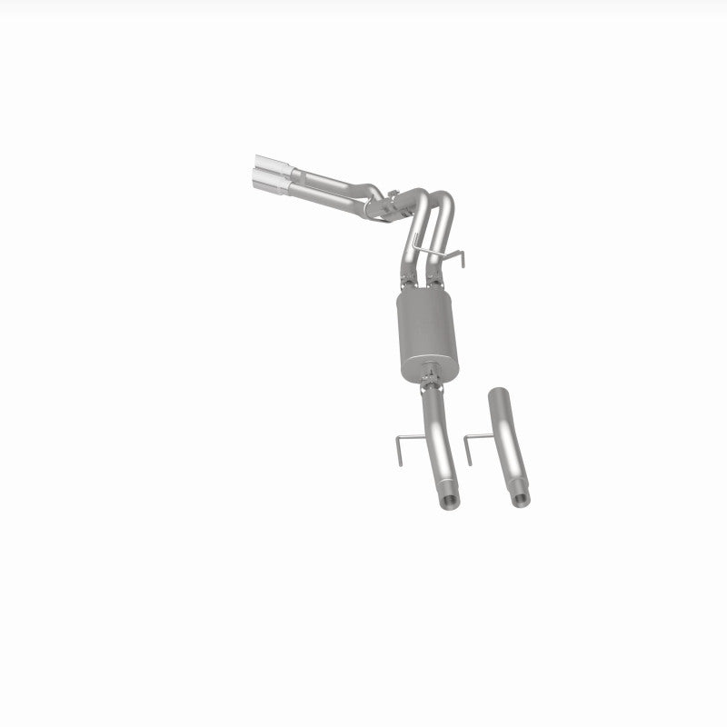 Magnaflow Street Series Cat-Back Exhaust System for 15-21 Ford F-150 SS Polished Rear Exit - OneFastShop