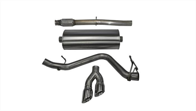 Corsa 2014-2019 Chevy Silverado 1500 5.3L V8 CC SB 3in Cat-Back Exhaust