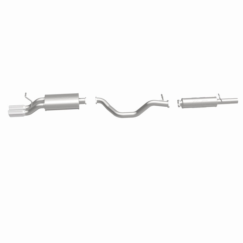 MagnaFlow Touring Series Cat-Back Exhaust System for VW Golf IV/Beetle 2.0L VR6 - OneFastShop