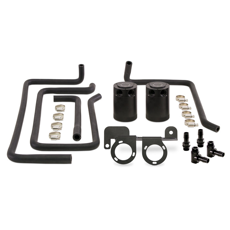Mishimoto Baffled Oil Catch Can Kit for 07-13 Infiniti G37 - OneFastShop