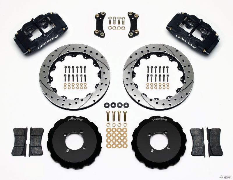 Wilwood Front Hat Kit 13in Drilled 2003-05 Scion xA xB