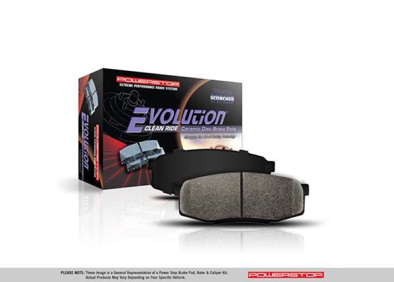 PowerStop Front Z16 Evo Ceramic Brake Pads for 20-21 Toyota Highlander