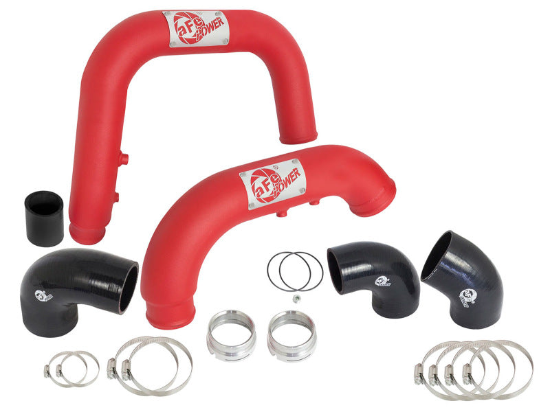 aFe BladeRunner Red Intercooler Tubes Combo for 2016-2022 GM Colorado Canyon I4-2.8L TD