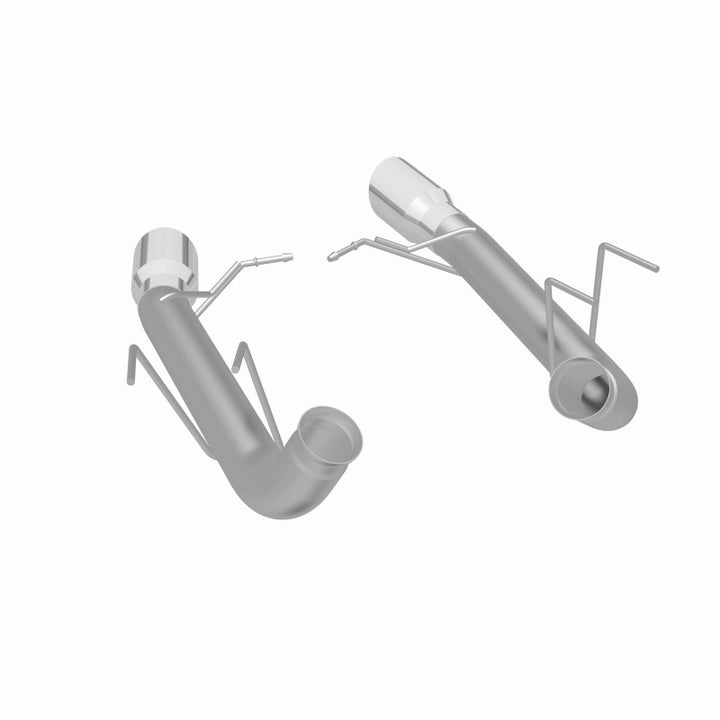 Magnaflow Dual Split Rear Exit Stainless Axle-Back Cat Back Exhaust Competition for 2013-2014 Ford Mustang GT Boss 302 - OneFastShop