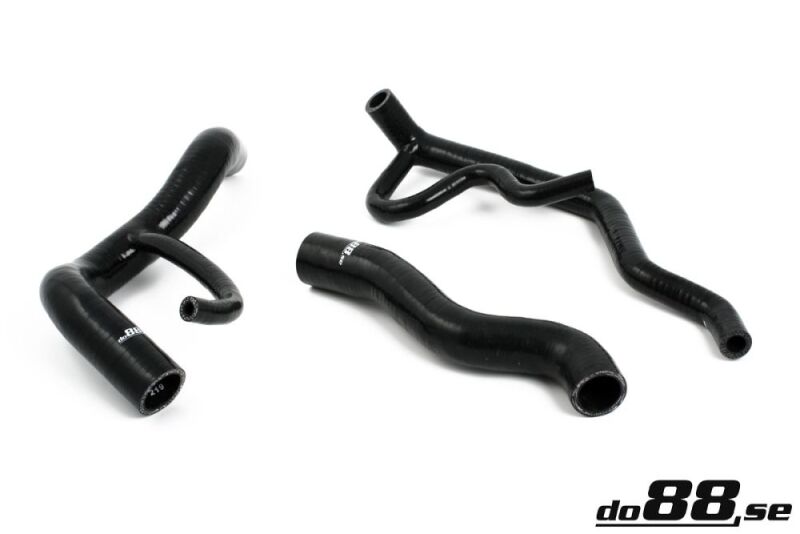 do88 Silicone Coolant Hose Kit - Volvo 700/940 Turbo 1987-1998 - Black