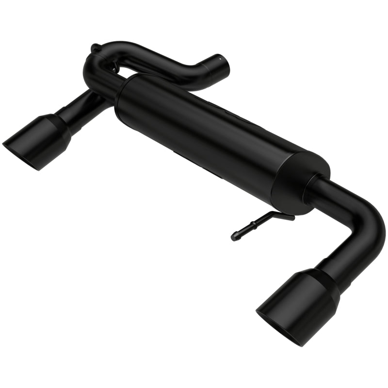 MagnaFlow Axle-Back Exhaust for 2021 Ford Bronco 2.3L I-4 - Dual Split Rear Exit, Black Tips - OneFastShop