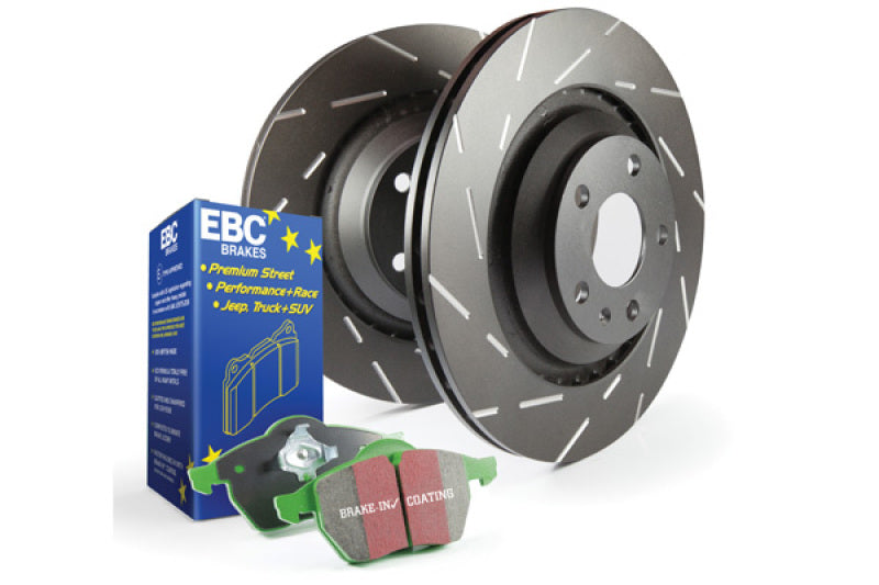 EBC Brake Pad and Rotor Kit for Sports Compact or Sedan