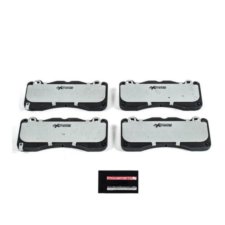 PowerStop Z26 Extreme Street Brake Pads with Hardware for 15-19 Ford Mustang - OneFastShop