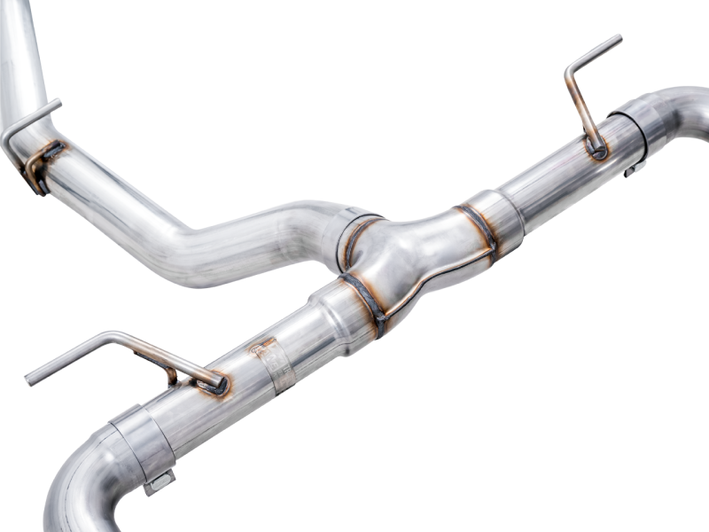 AWE Subaru BRZ / Toyota GR86 / Toyota 86 Track Edition Cat-Back Exhaust- Diamond Black Tips.