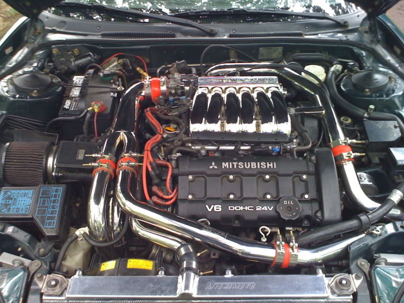 Mishimoto Aluminum Radiator for Mitsubishi 3000GT Turbo Manual - 91-99