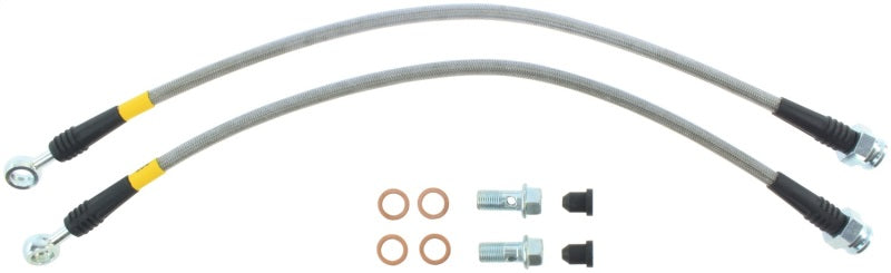 StopTech Stainless Steel Rear Brake Lines for 2005 Chevrolet/GMC Silverado/Sierra 1500 Models - OneFastShop