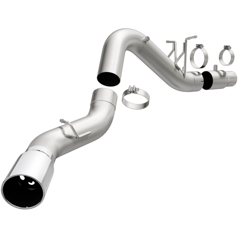 Magnaflow Cat-Back Exhaust System 2017 Chevrolet Silverado 6.6L Diesel Polished Single Wall 6in Tip