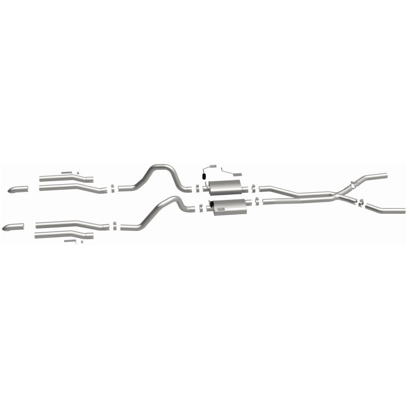 Magnaflow Street Series CB Exhaust System for 67-74 Dodge Charger 7.2L - OneFastShop